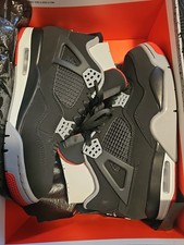 air jordan 4 retro nero rosso