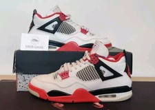 Nike Air Jordan 4 rosso fuoco