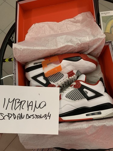 Jordan retro fire red - jordan, 4