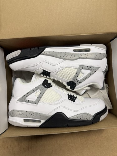Jordan retro bianco - 4, bianco/cemento
