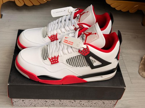 Jordan retro mid - 4, fire